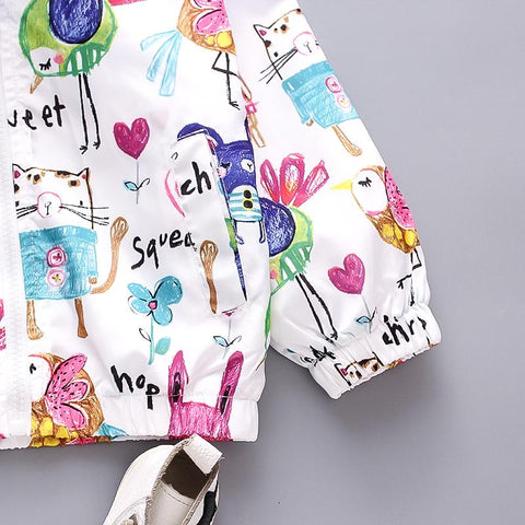 Spring Autumn Boys Girls Cartoon Jackets-TB01015-Veeddydropshipping