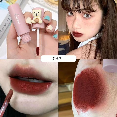 Moisturizer Lipstick Velvet Matte Dyeing Lip Gloss-BH00678-Veeddydropshipping