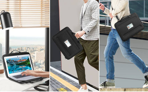 Protective Shockproof Chromebook Bag Sleeve Cover-BS00432-Veeddydropshipping