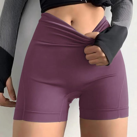 Shorts Sexy Seamless Running Leggings High Waist Elastic Squat-OS01460-Veeddydropshipping