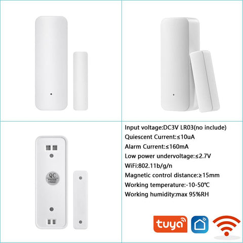 Alarms Contact Wireless  Entry Detector Sensor-CO00691-Veeddydropshipping