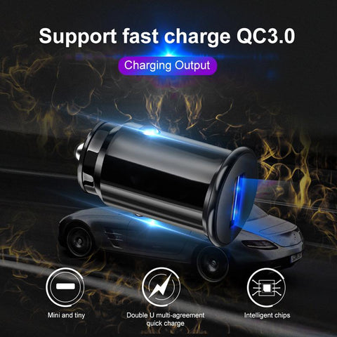 QC 3.0 USB Quick Charge Phone Car Charger 5A Type C-PA01147-Veeddydropshipping