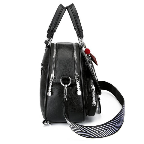 Soft PU Leather Korean Version Kawaii Fashion Backpack Multi-purpose-BS00049-Veeddydropshipping