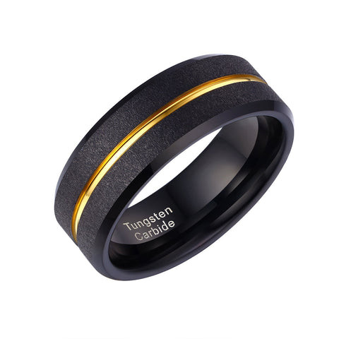 Carbide Wedding Rings for Men Bule Engagement Charm Jewelry -JW00407-Veeddydropshipping