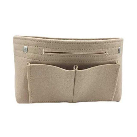Felt Multi Pockets Cosmetic Handbag Storage Organizer-BS00569-Veeddydropshipping