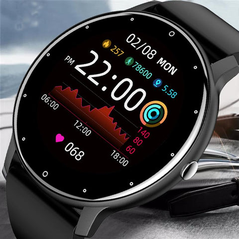 Smartwatch Heart Rate Monitor Waterproof Watches For IOS Android-JW00963-Veeddydropshipping