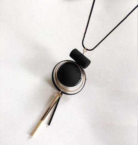 Tassel Long Sweater Chain Necklace Fashion Women Jewelry -JW01248-Veeddydropshipping