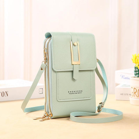 Screen Cell Phone Purse Crossbody Shoulder Strap Handbag for-BS00130-Veeddydropshipping