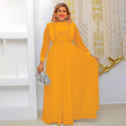 African Women Plus Size Boubou Evening Dresses-Veeddydropshipping