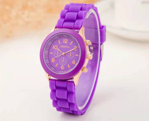 simple Casual Quartz Watch Women Crystal Silicone Watches -JW00948-Veeddydropshipping