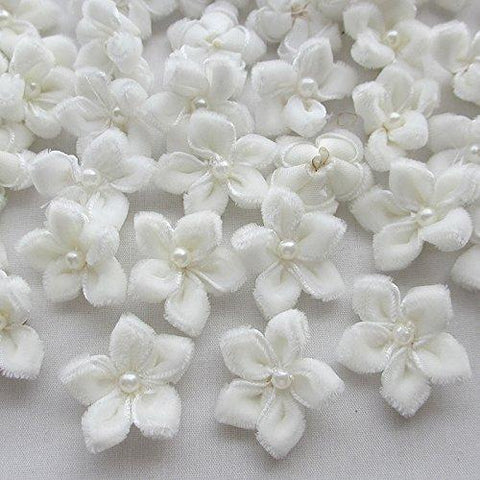 Velet Ribbon Flower Bauhinia Appliques Wedding-HA00717-Veeddydropshipping
