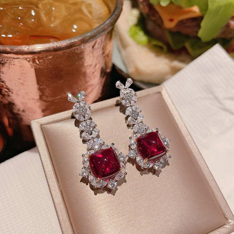 Diamond Promise Jewelry set 925 sterling silver Earrings Rings Necklace l -JW00196-Veeddydropshipping