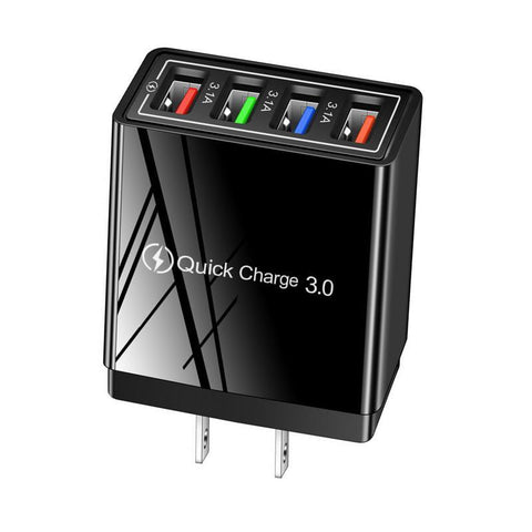 USB Wall Charger Multiport 3.0 Fast Charging Block For All USB Charging Devices-PA00372-Veeddydropshipping
