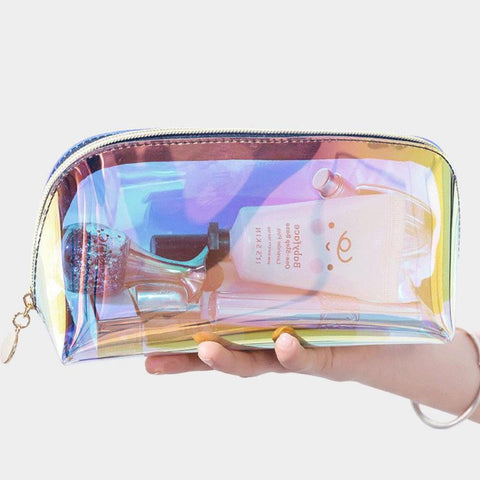 Cosmetics Semicircle Travel Buggy Bag Portable Dumpling-BS00549-Veeddydropshipping