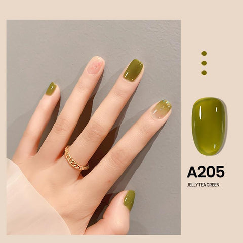 7.3ml Jelly Gel Nail Polish Transparent Nude Manicure Top -BH00979-Veeddydropshipping