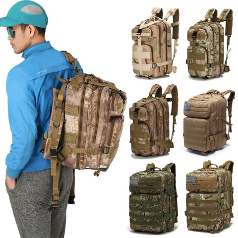 Rucksacks Tactical Sports Camping Hiking Nylon Waterproof Trekking-BS00281-Veeddydropshipping