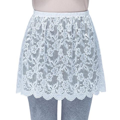 Women Floral Lace Layering Scalloped Hemline-WF00502-Veeddydropshipping
