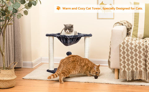 Cat Tree Tower Small Cat Pet House Furniture-HA01447-Veeddydropshipping