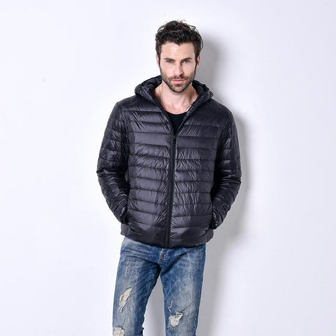 Jackets Quality Men&#39;s Ultra Light Down Jacket 90% White Duck-MF01231-Veeddydropshipping