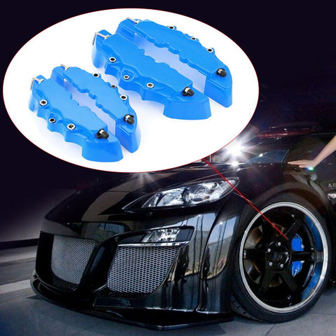 4PCS Car 3D Disc Brake Caliper Covers Front &amp; Rear Accessories-AM00178-Veeddydropshipping