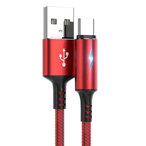 Type C 5A Fast Charging  Nylon Braided Charger Usb Cable-Veeddydropshipping