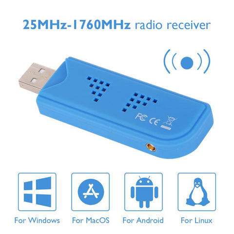 USB 2.0 TV Receiver DAB FM RTL2832U R828D SDR RTL A300U 25MHz-CE00847-Veeddydropshipping