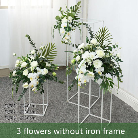 artificial flower ball wedding table decoration-HA00764-Veeddydropshipping