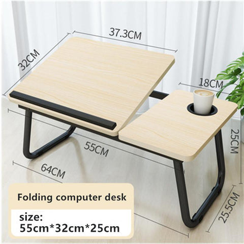 Folding Laptop Desk Portable Computer Tray-HA01723-Veeddydropshipping