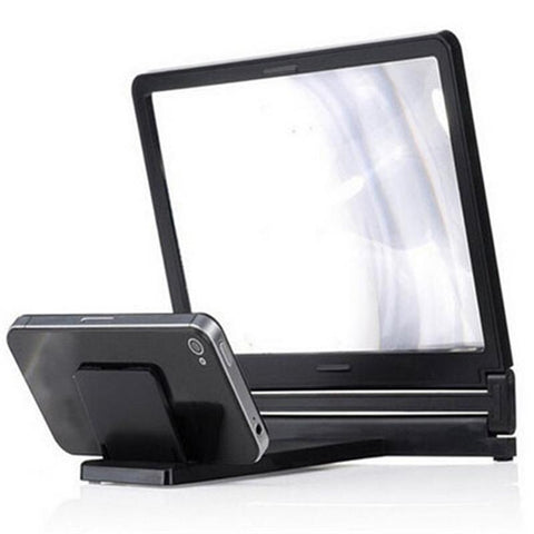 Phone Screen Magnifier Adjustable Enlarged Amplifier Holder Stand Black-PA00718-Veeddydropshipping