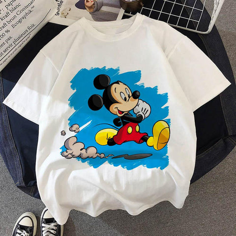 Mickey Minnie Mouse Kid Clothes Summer Child T-Shirts Disney T Shirts-TB00938-Veeddydropshipping
