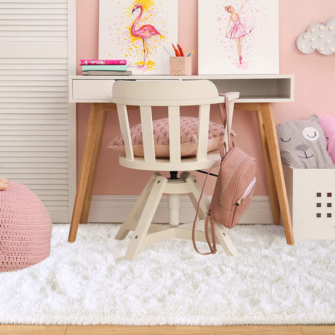 Soft Shaggy Carpet Living Room Fluffy Children Rugs-HA00498-Veeddydropshipping