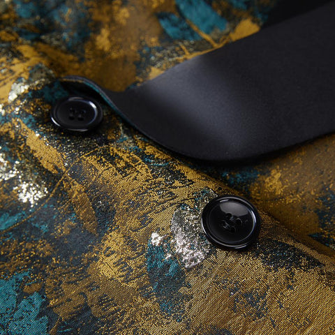 Personal Leisure Multicolor Printing blazer Slim Stage-MF01320-Veeddydropshipping