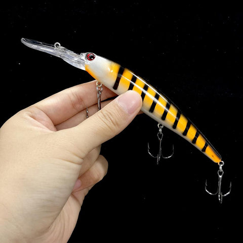 1pcs 16cm 20g Deep Diving Large Minnow Wobbler Lure Artificial Hard Bait -OS00521-Veeddydropshipping