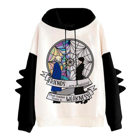 Hoodies Academy Sweatshirts Aesthetic Hooded Female Tracksuit-WF00279-Veeddydropshipping