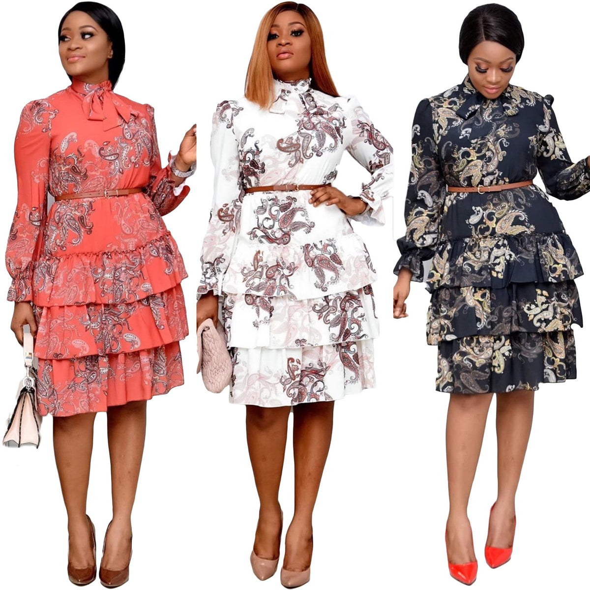 African Dresses Women African Clothes-WF01532-Veeddydropshipping