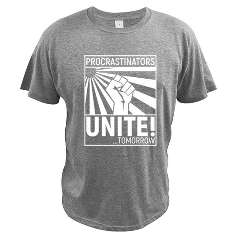 Tomorrow Post T Shirt Funny Self-Mocking T-Shirt-MF00060-Veeddydropshipping