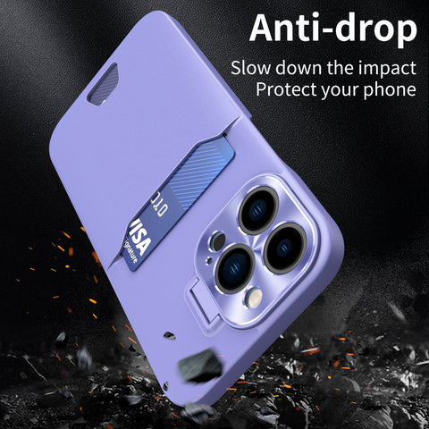 Capinha for IPhone 12 13 Mini Mobile Phone Case with Card Cases iPhone 14 Plus-PA00190-Veeddydropshipping