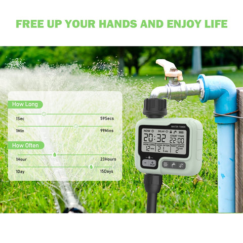 Automatic Water Timer Garden Digital Irrigation Machine-HA01524-Veeddydropshipping