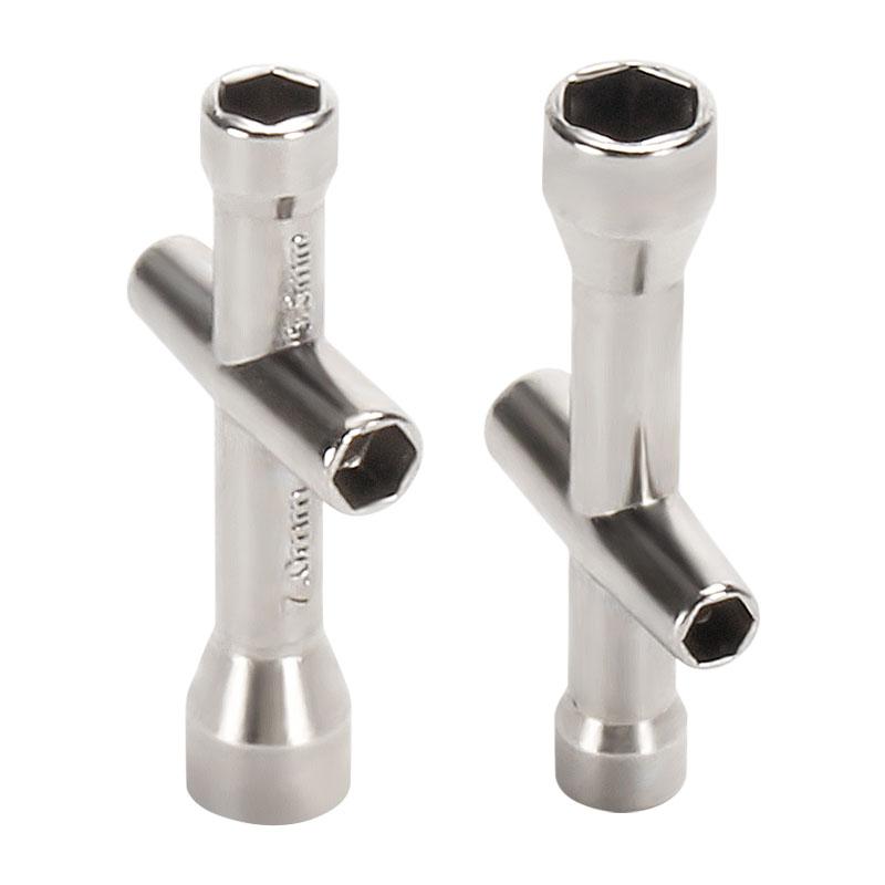 2PCS L-Shaped 6mm 7mm Wrench Tool For Fixed MK8 E3d Brass Nozzle 5 IN 1-Veeddydropshipping