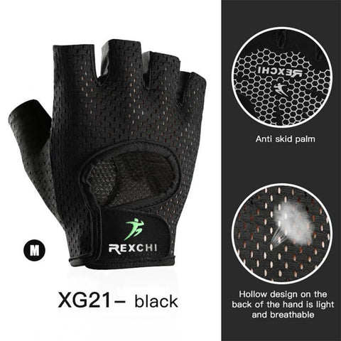 Cycling Anti-slip Anti-sweat Breathable Half Finger Gloves Men Women Professional -OS01024-Veeddydropshipping