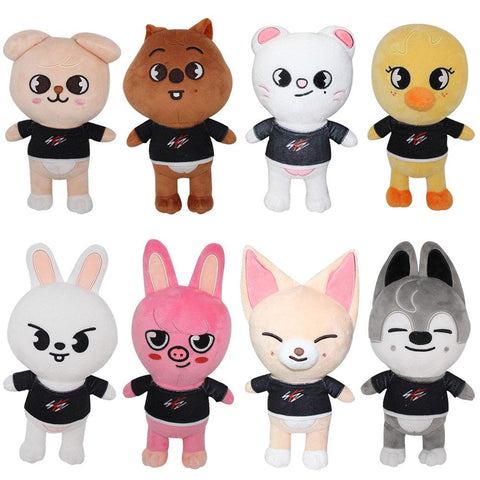 20CM 8pcs Skzoo Plush Toys Stray Kids Cartoon Stuffed Animal-TB01581-Veeddydropshipping