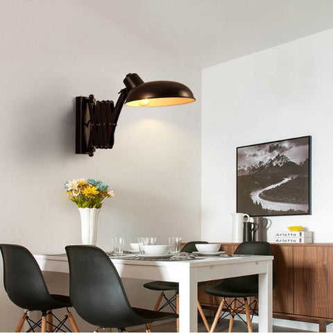Industrial wind retractable wall lamp-TI00454-Veeddydropshipping
