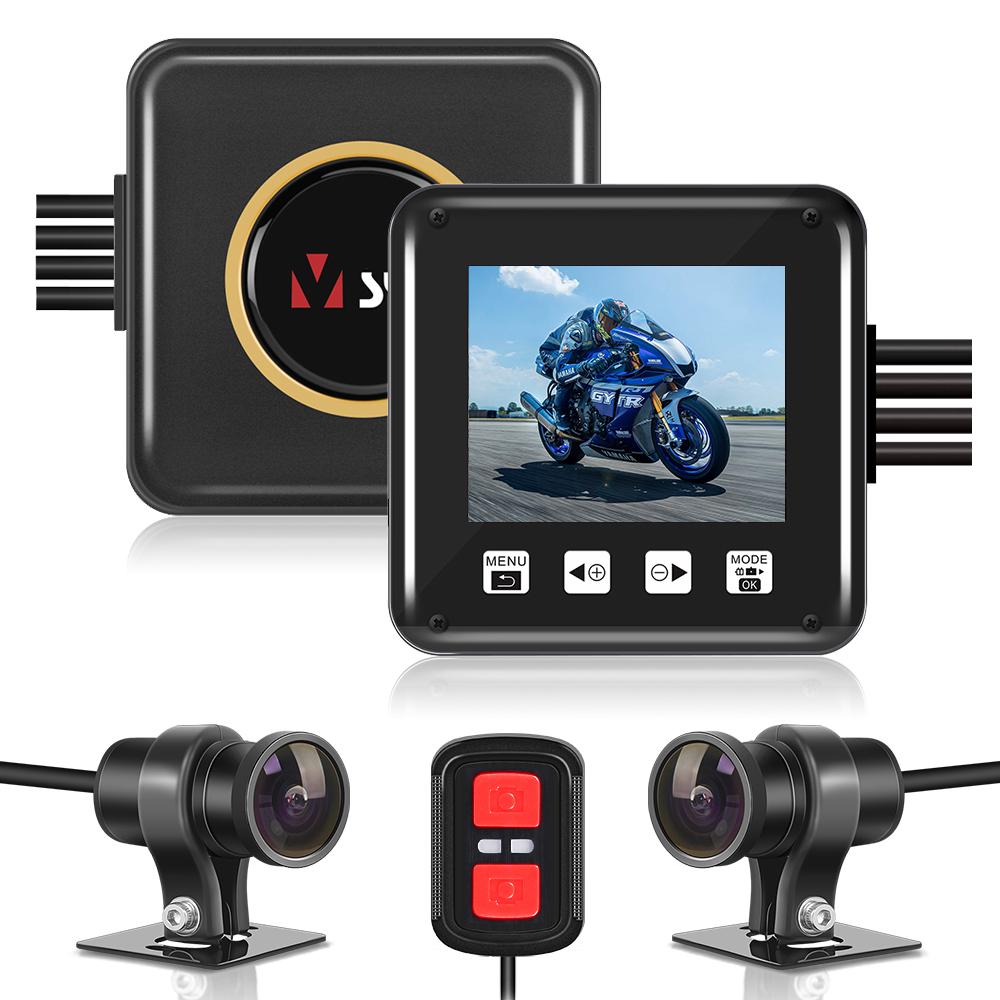 VSYS P6F Pro 2 Channel Motorcycle DVR WiFi Moto Camera Recorder-AM00562-Veeddydropshipping