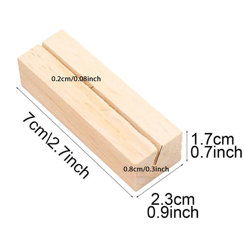 Jewelry Display Wooden Base Stands Holders Earring Cards-JW01677-Veeddydropshipping