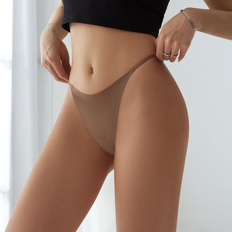 Sexy Thong Women Strap Low Waist Panties-WF00886-Veeddydropshipping