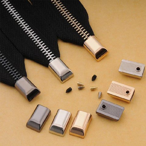 Metal Zipper Stopper Zipper Tail Clip-HA00048-Veeddydropshipping