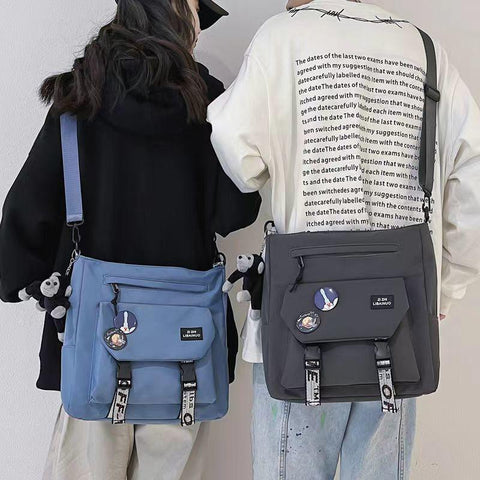 Male Women Messenger Crossbody Bags Student Large Capacity-BS00417-Veeddydropshipping
