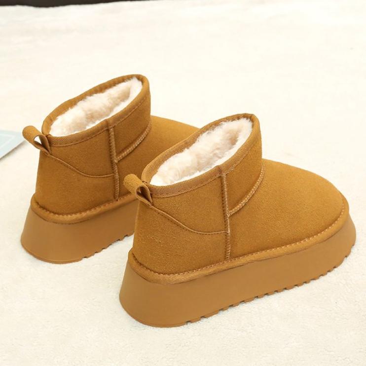 Boots Women&#39;s Mini Short Boots Warm Winter Thickened-BS00990-Veeddydropshipping