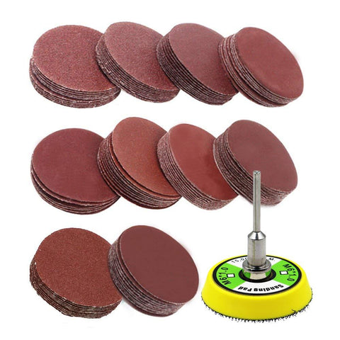 101pcs Set 2 inch Sanding Discs Pad Kit for Drill Grinder Rotary-AM00464-Veeddydropshipping
