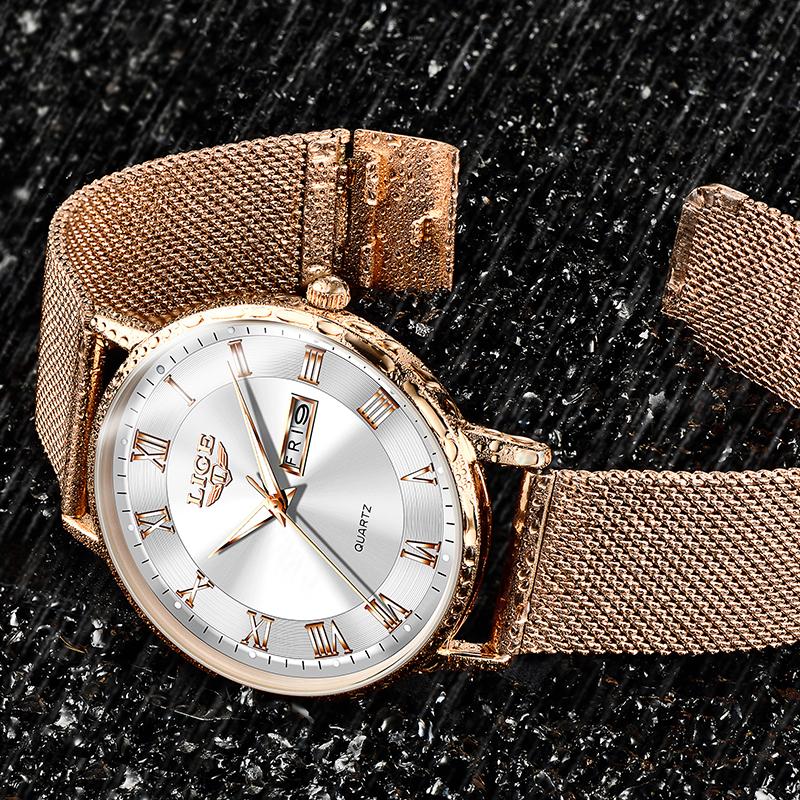 Luxury Quartz Watch Fashion Ladies Clock Steel Waterproof-JW00905-Veeddydropshipping